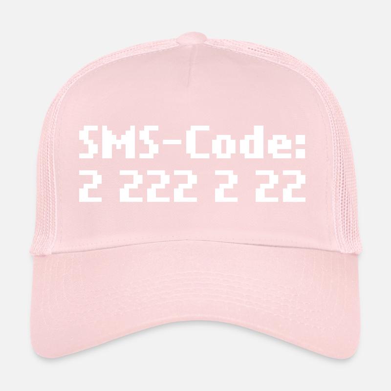 sms-code 2 222 2 22 Trucker Cap
