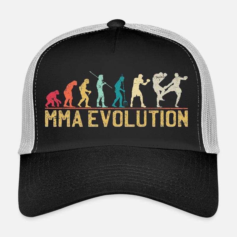 MMA Evolution Silhouette Design Trucker Cap