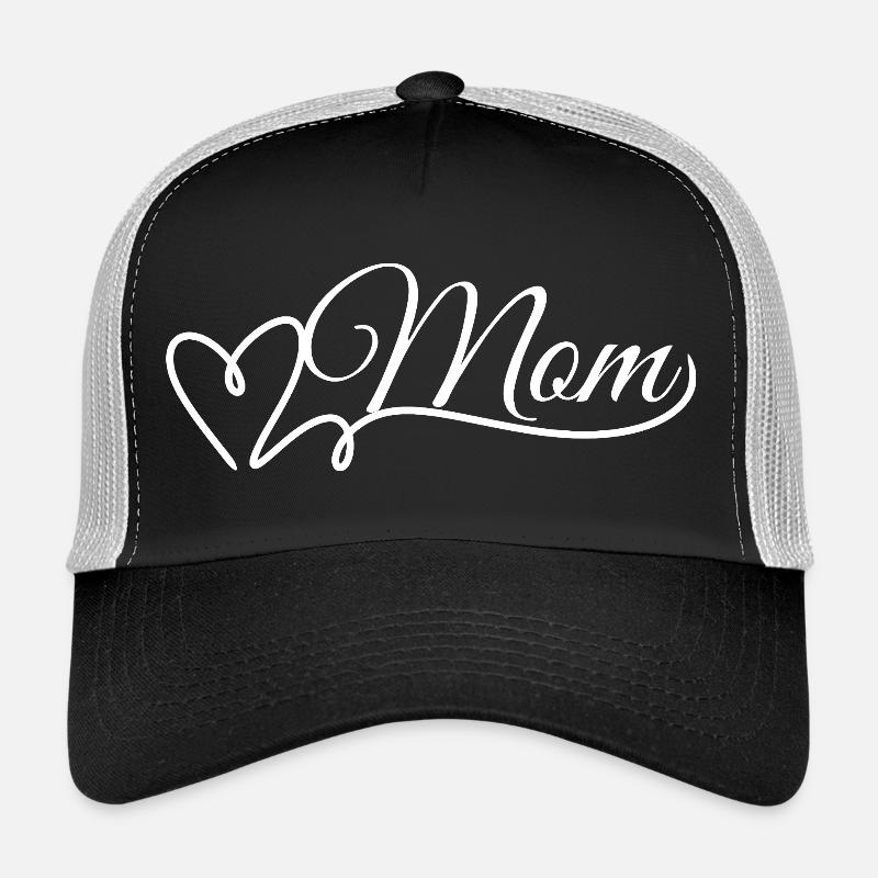 mom - Trucker Cap - black/stone grey