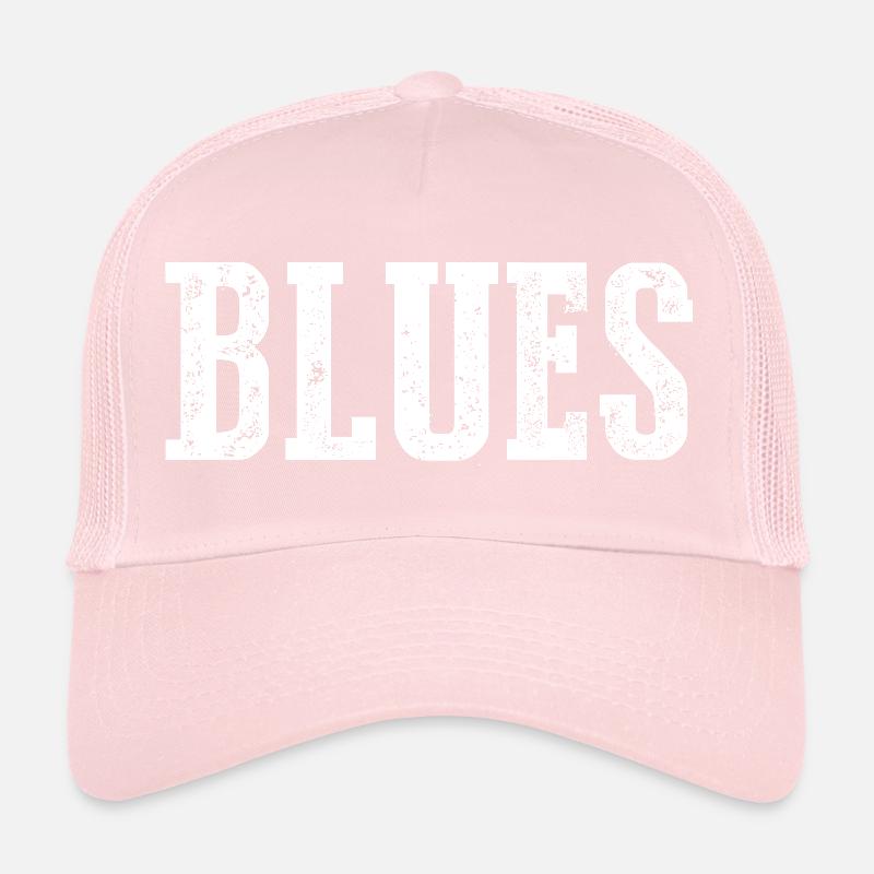 Conception de typographie vintage blues Casquette trucker 