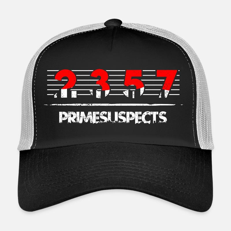 Mathe Nerd Studenten Uni Professor Mathematik - Trucker Cap - Schwarz/Steingrau