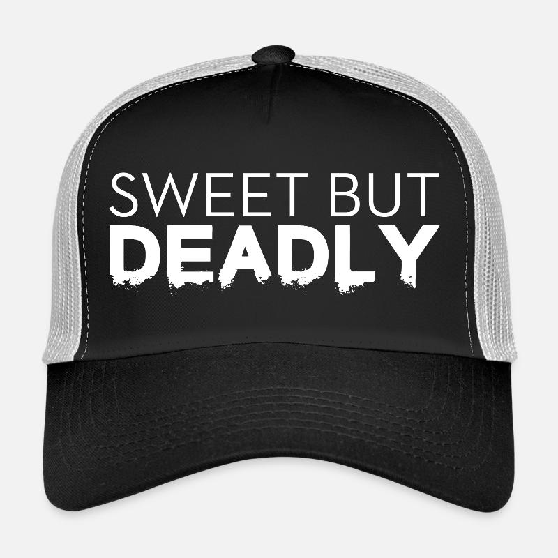 Une typographie douce mais mortelle Casquette trucker 