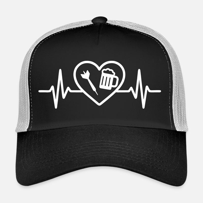 Heart Beer Darts Trucker Cap