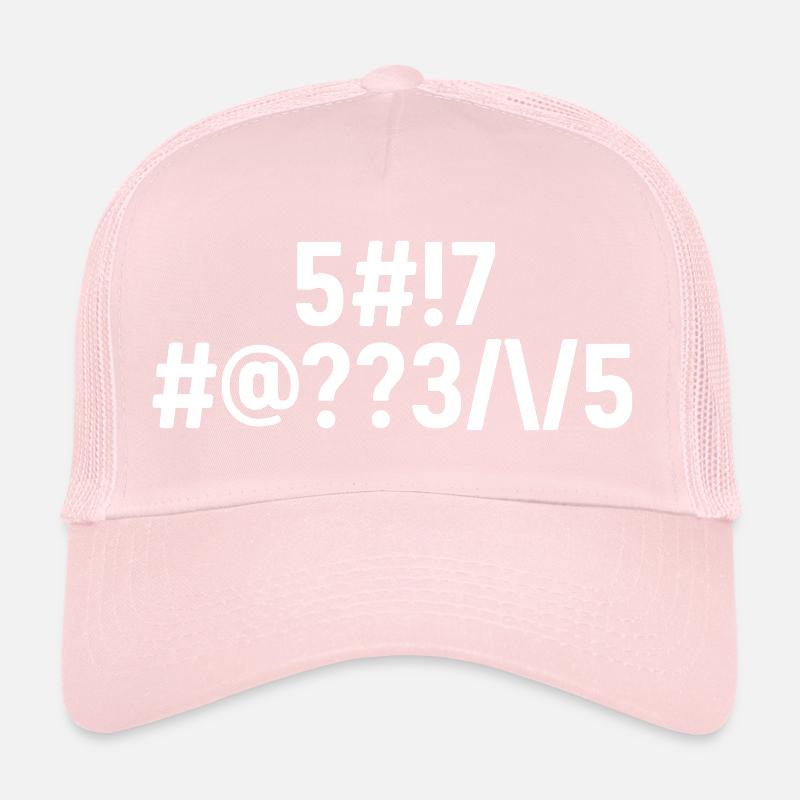 Shit Happens Coded Trucker Cap