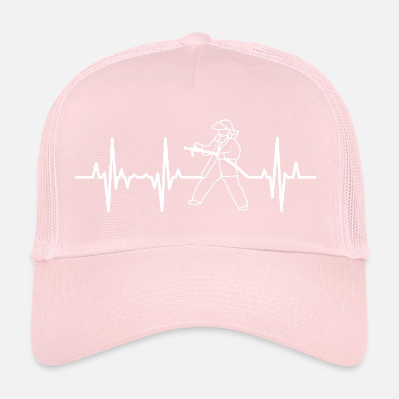 Fire Heart Line Casquette trucker 