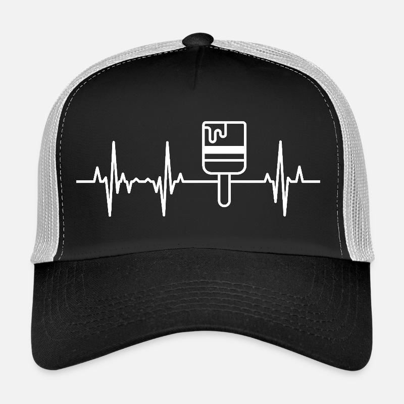 Painter Heartbeat Trucker Cap