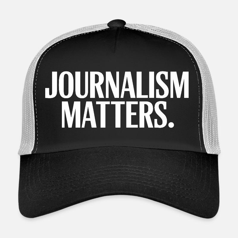 Journalismus zählt Trucker Cap