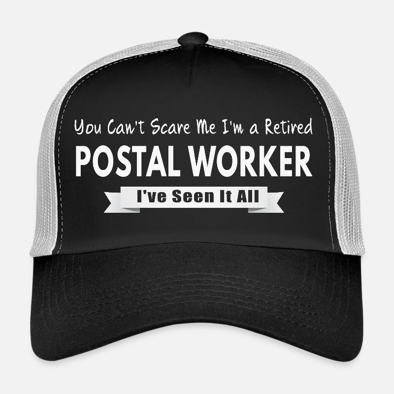 Pensionierter Postangestellter Trucker Cap
