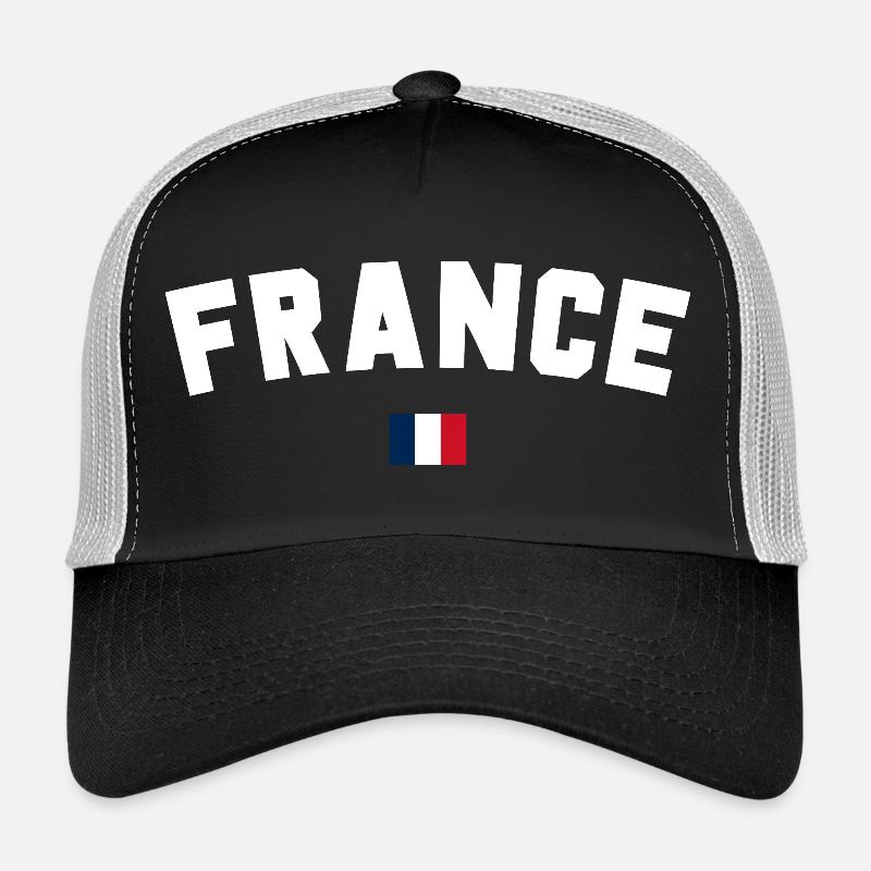 France - Trucker Cap - black/stone grey