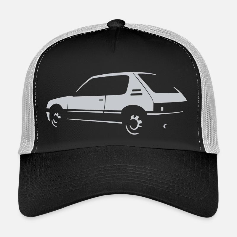 205 - Trucker Cap - Schwarz/Steingrau