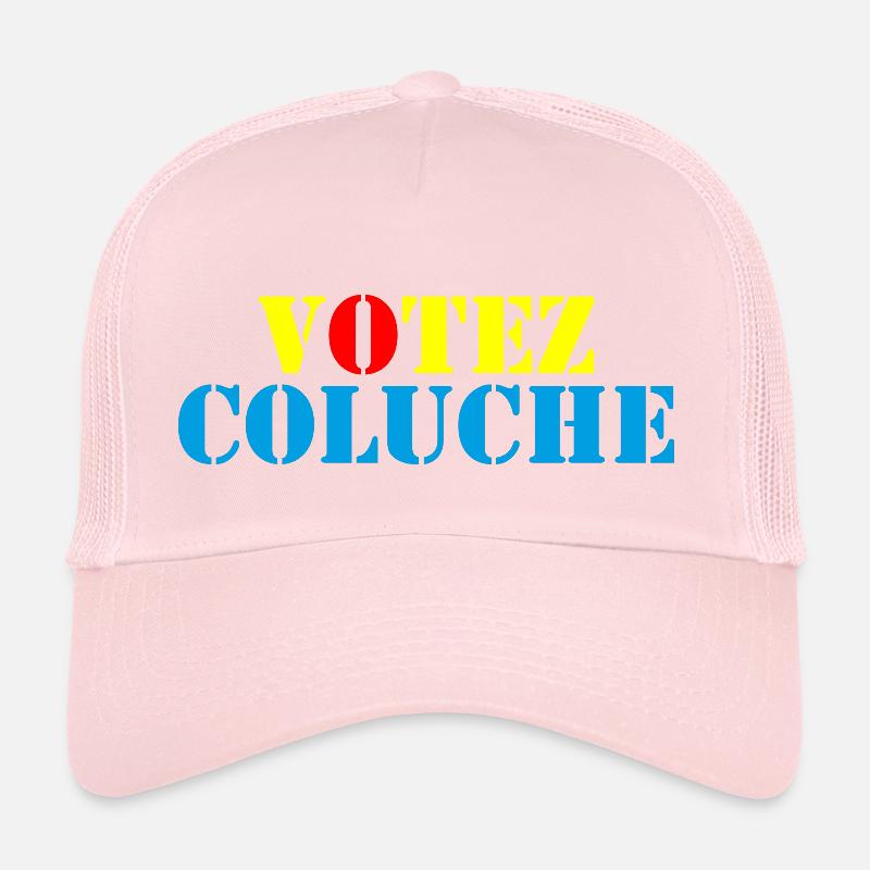 Votez Coluche 01 Casquette trucker 