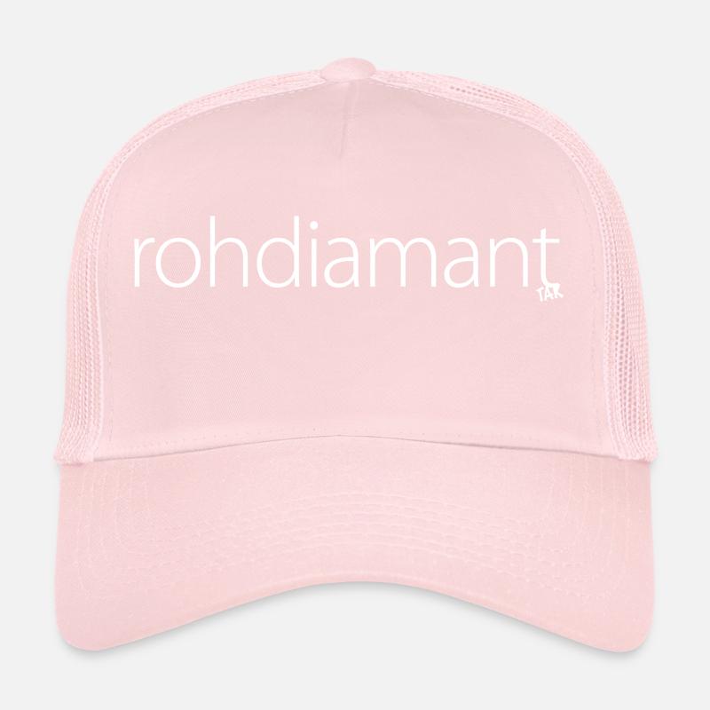 rough diamond Trucker Cap