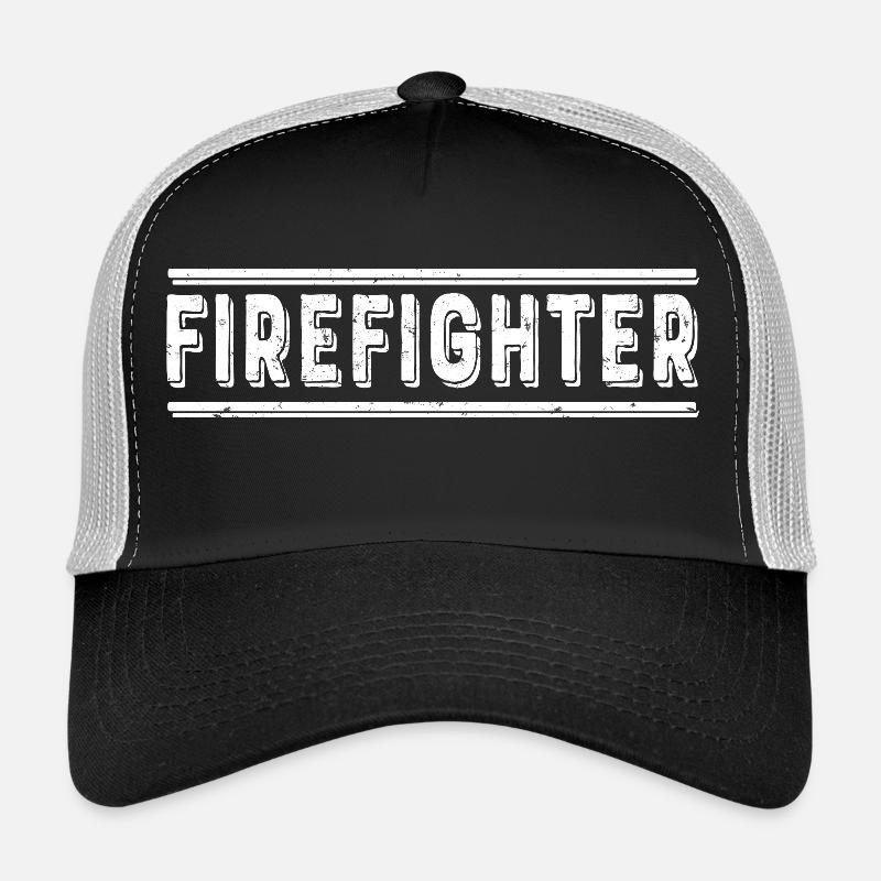 Pompier pompiers pompiers du service d'incendie Casquette trucker 