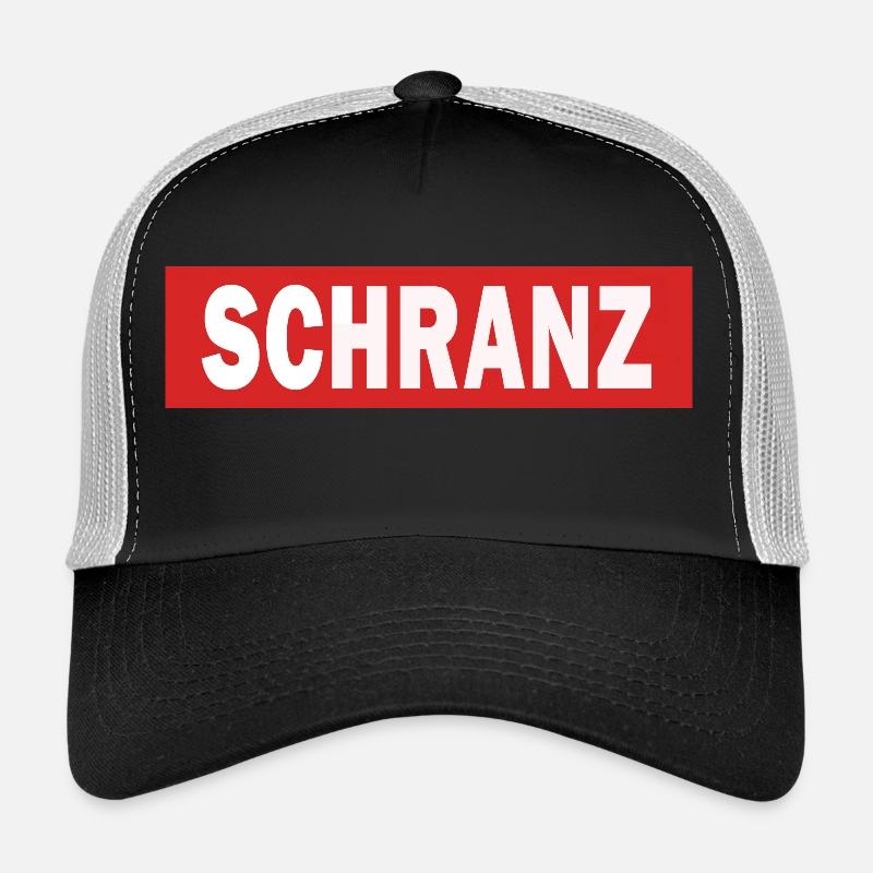 Schranz - Electro Dance Music Techno - Trucker Cap - black/stone grey