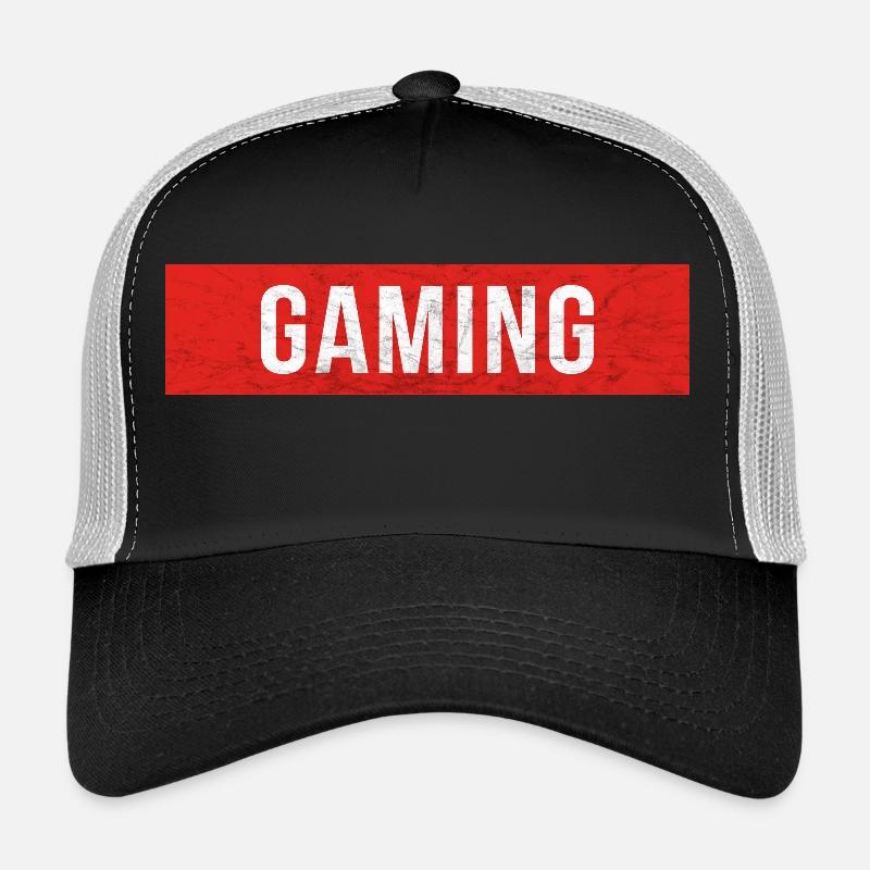 Jeux - Scratch bloc rouge Casquette trucker 