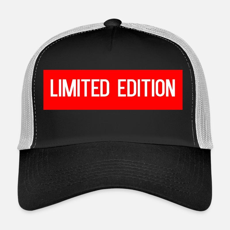 Limited Edition - Trucker Cap - black/stone grey