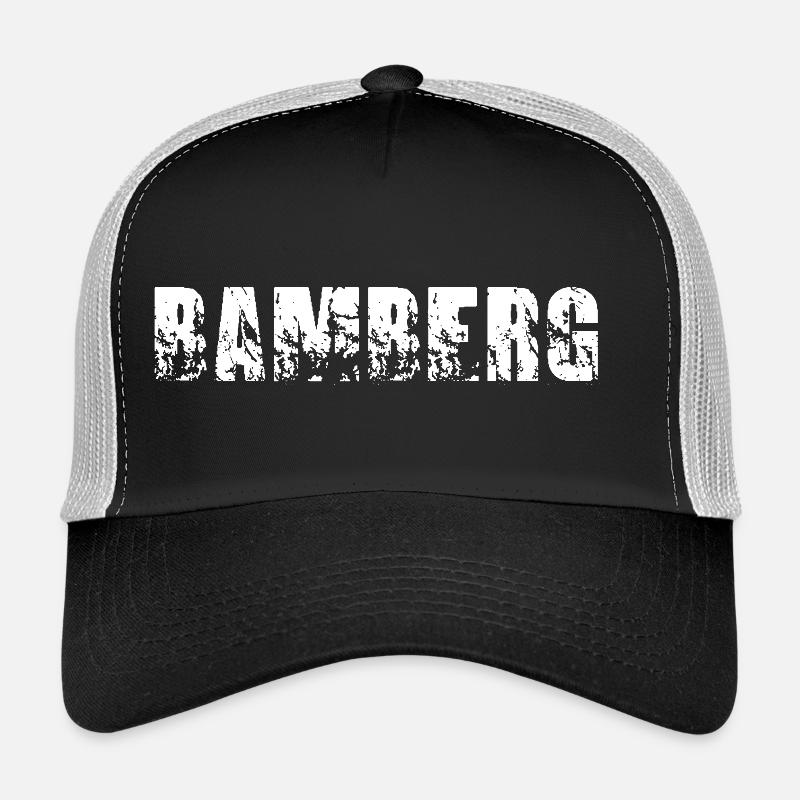 Bamberg - Trucker Cap - Schwarz/Steingrau