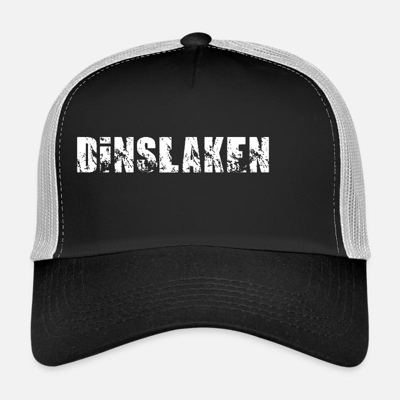 Dinslaken - Trucker Cap - Schwarz/Steingrau