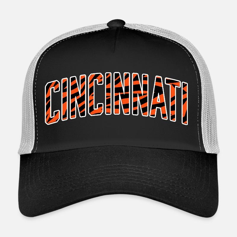 Cincinnati Tiger Stripe Trucker Cap