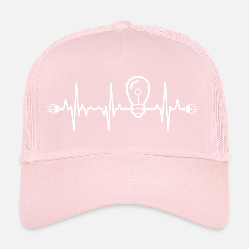 Electrical Engineer Heartbeat Trucker Cap