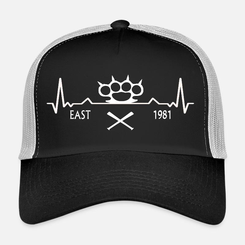 Coups de poing américains et battes de baseball Casquette trucker 