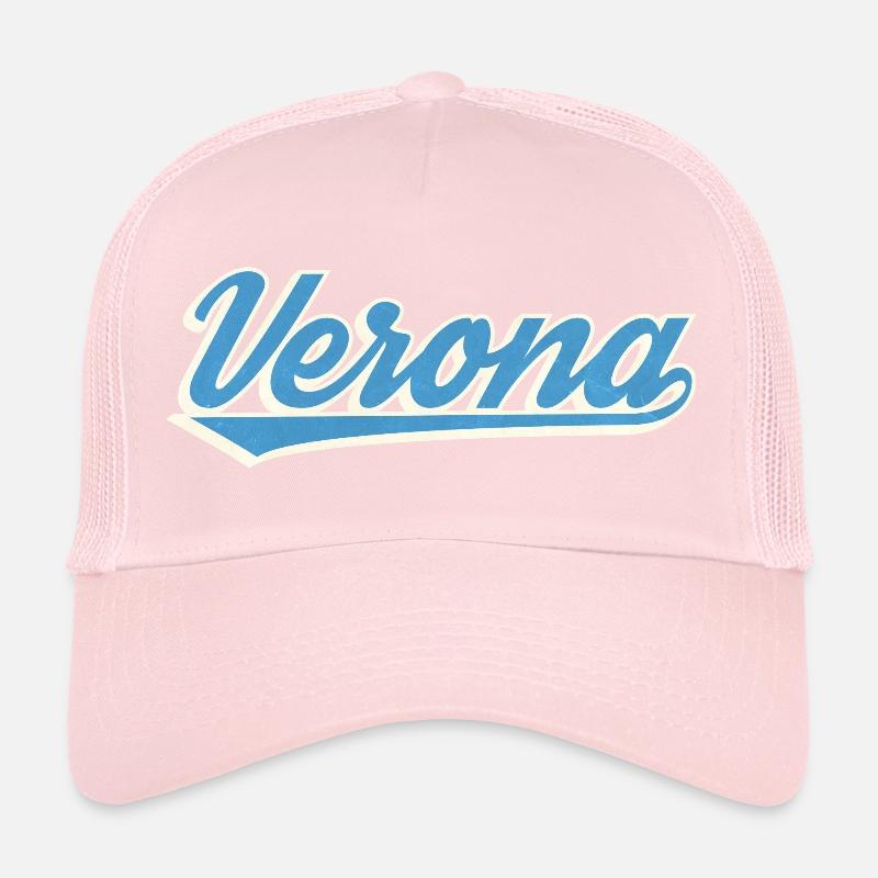 Logo Vérone Blue Script Casquette trucker 