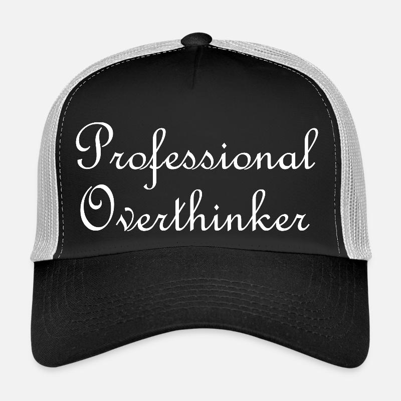 Professioneller - Trucker Cap - Schwarz/Steingrau