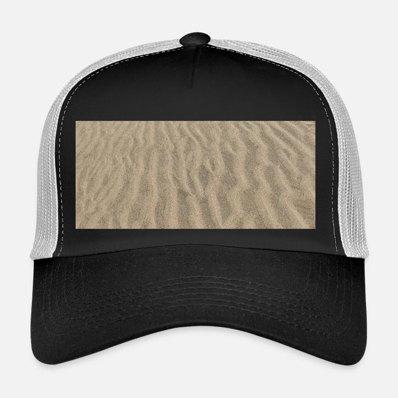 Sand horizontal Trucker Cap