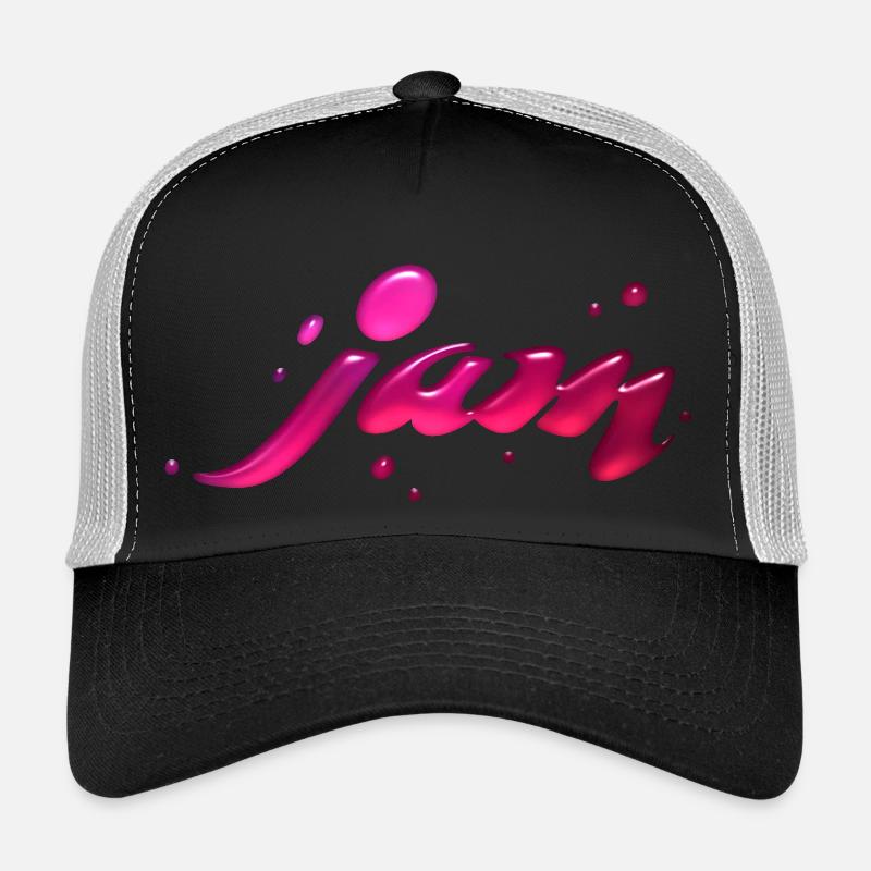 Jam Text Art Casquette trucker 