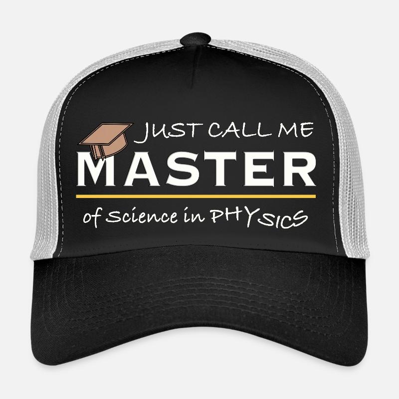 Appelez-moi simplement Maître de physique – Humour de physicien Casquette trucker 