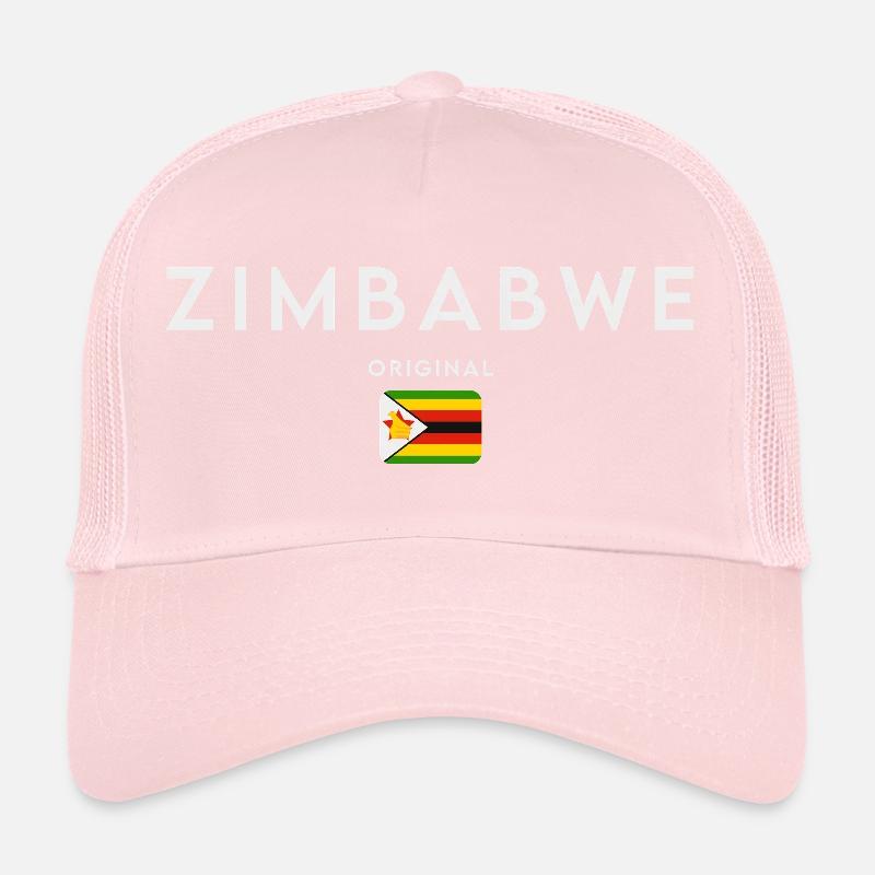 Drapeau du Zimbabwe, fierté zimbabwéenne Casquette trucker 