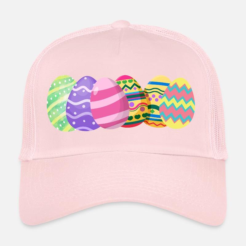 Easter Eggs Trucker Cap