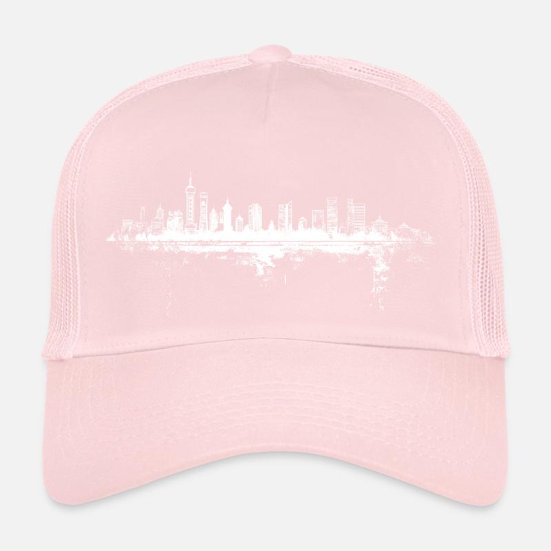 Horizon de Shanghai, Chine Casquette trucker 