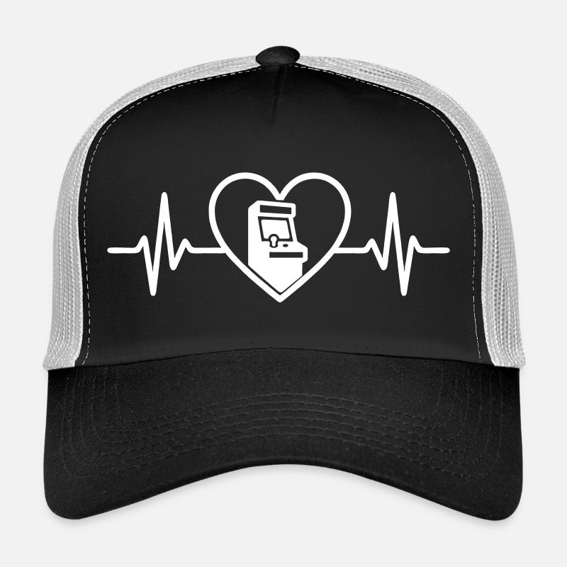 Arcade Heart Spieleterminal Trucker Cap
