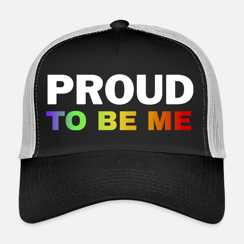 Lebendiges Pride-Empowerment-Design Trucker Cap