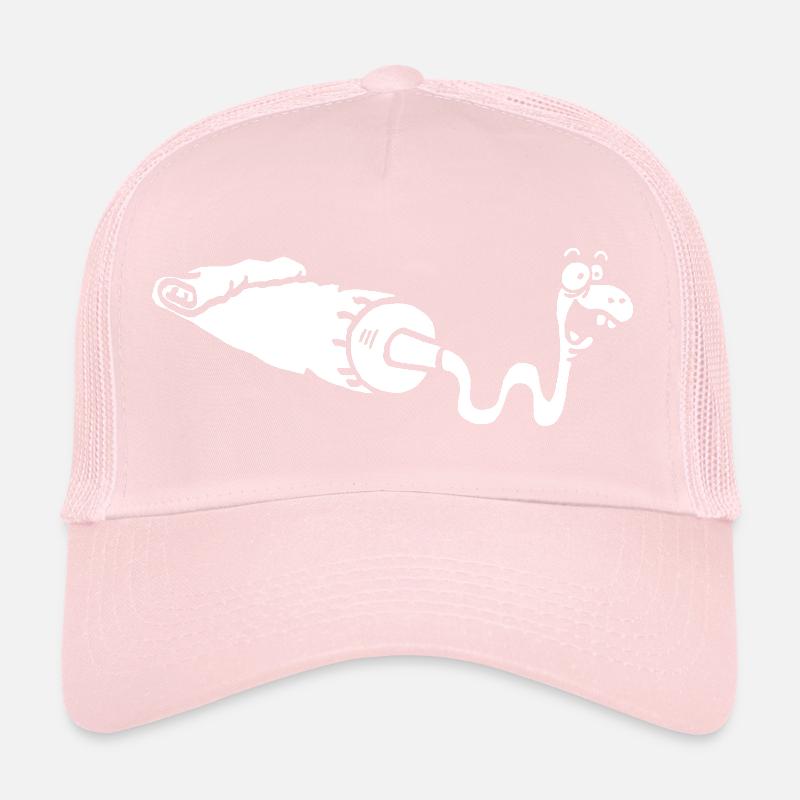 Gouache oder weiße Schlange? Trucker Cap