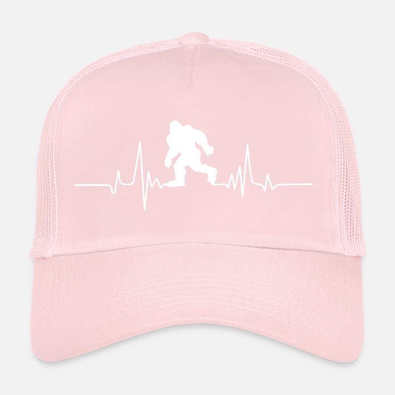Bigfoot Sasquatch Cache-cache Dictons Casquette trucker 