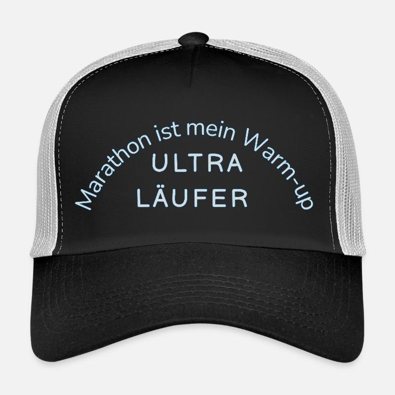Motif d’ultramarathon déclaration drôle Uthra coureur Casquette trucker 