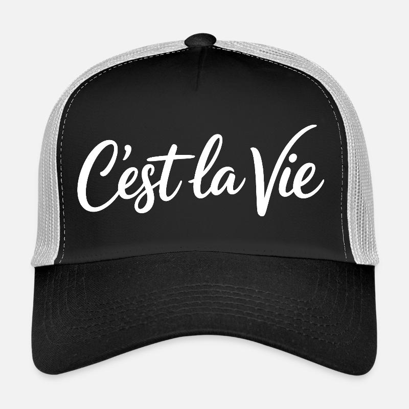 Déclaration de Cest la Vie Casquette trucker 