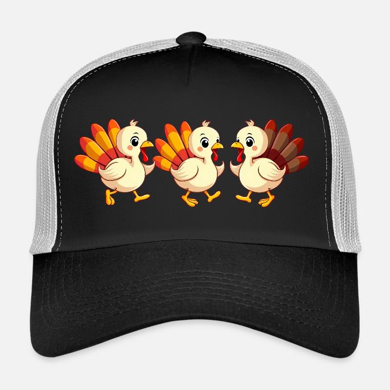 Bébé dinde de Thanksgiving Casquette trucker 