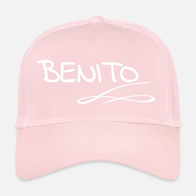 Benito comme prénom Casquette trucker 