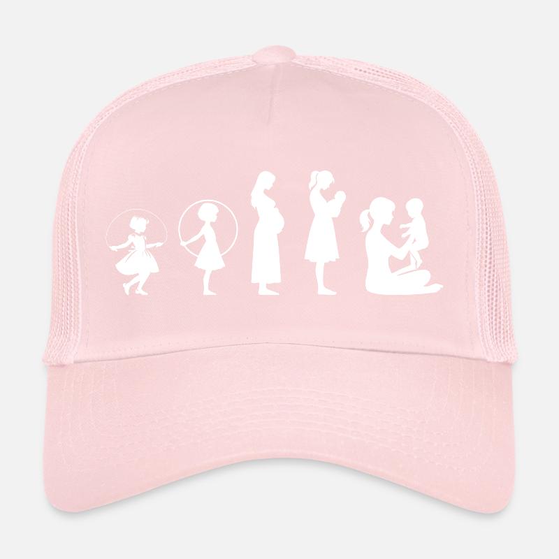 Evolution Mama Muttertag kind Familie Trucker Cap