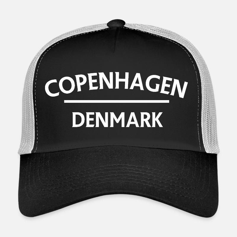 Copenhagen – Denmark Textdesign Trucker Cap