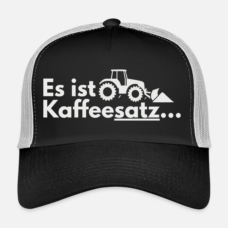 Kaffee-Ernte Traktor Motiv Trucker Cap