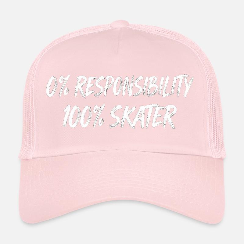 0 % Responsabilité 100 % Patineur Casquette trucker 