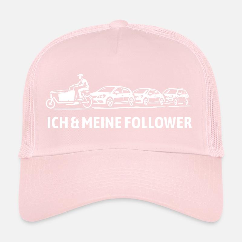 Moi et mes abonnés - vélo cargo - embouteillage Casquette trucker 