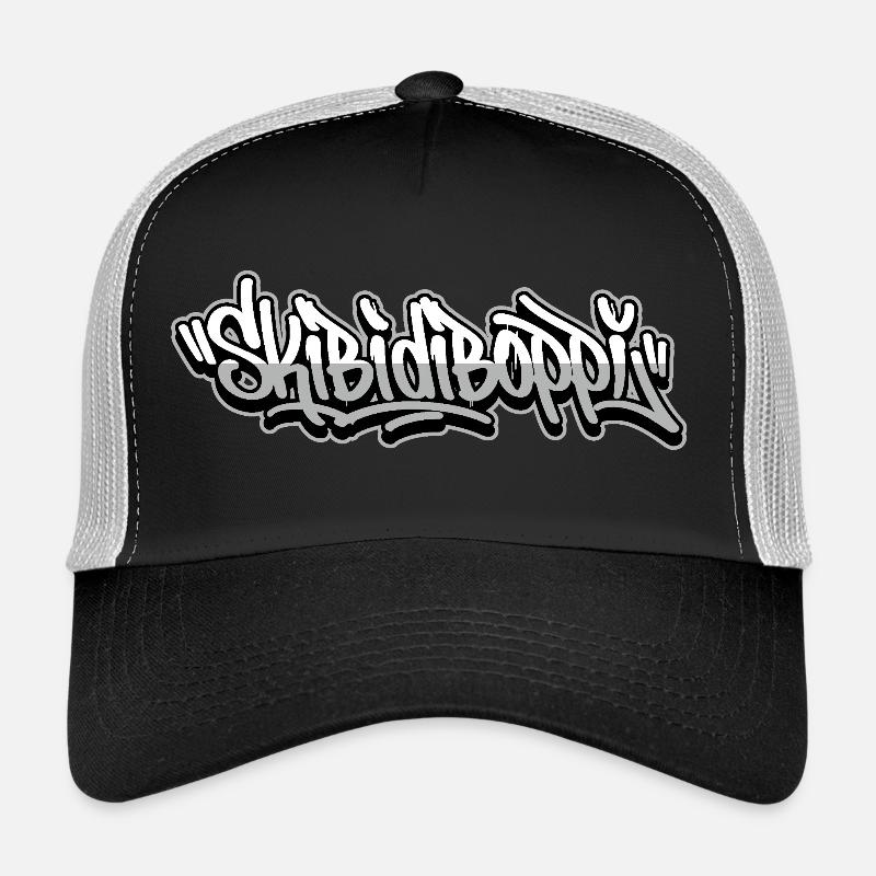 Skibidiboppi Graffiti Script Trucker Cap