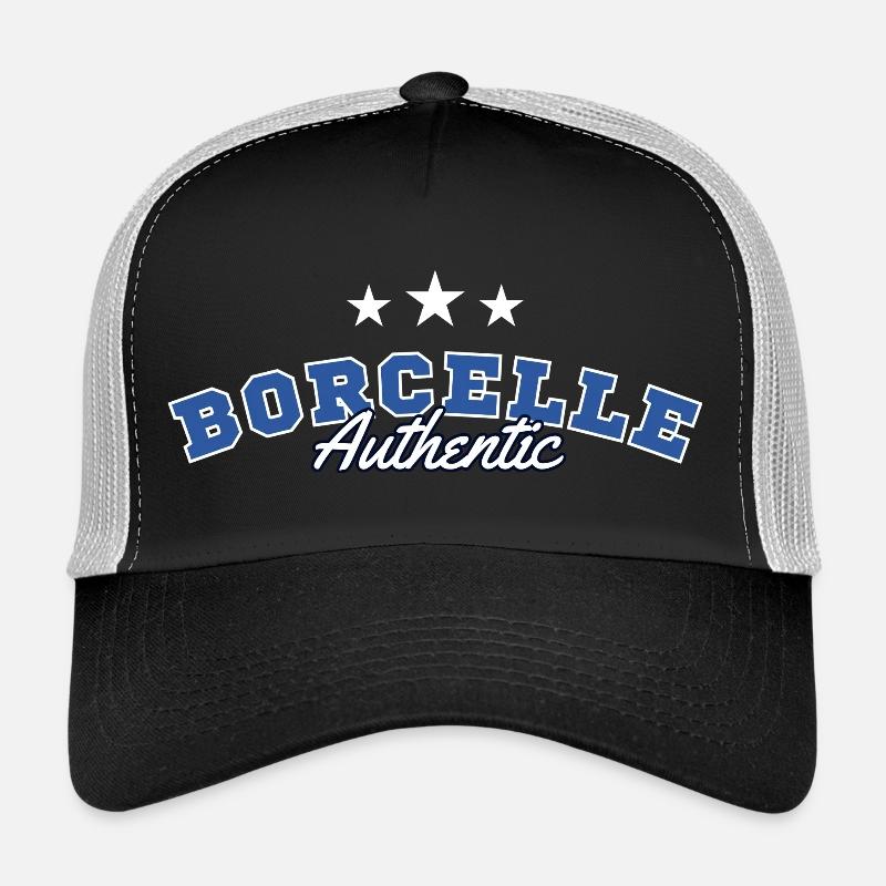 Borcelle Authentic College Script Trucker Cap