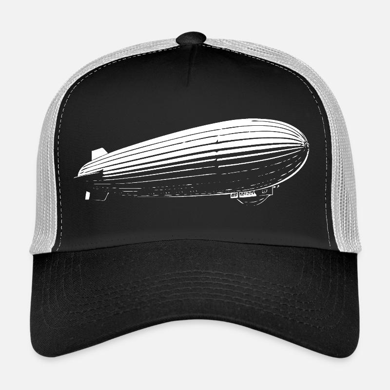 Cool Zeppelin Design – Vintage Aviation Casquette trucker 