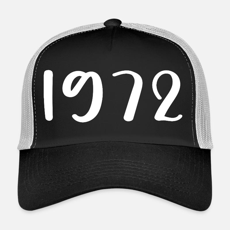 1972 Édition limitée 54e anniversaire 1972 Casquette trucker 